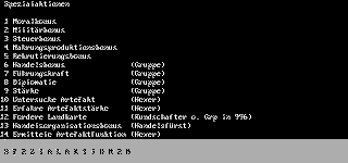 Spezialaktionen-Men&uuml;